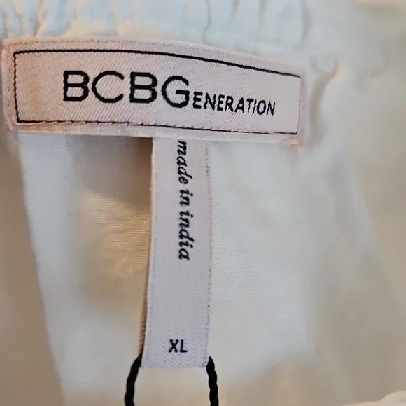 White Off-Shoulder Ruffle Top - Picture 2 of 5